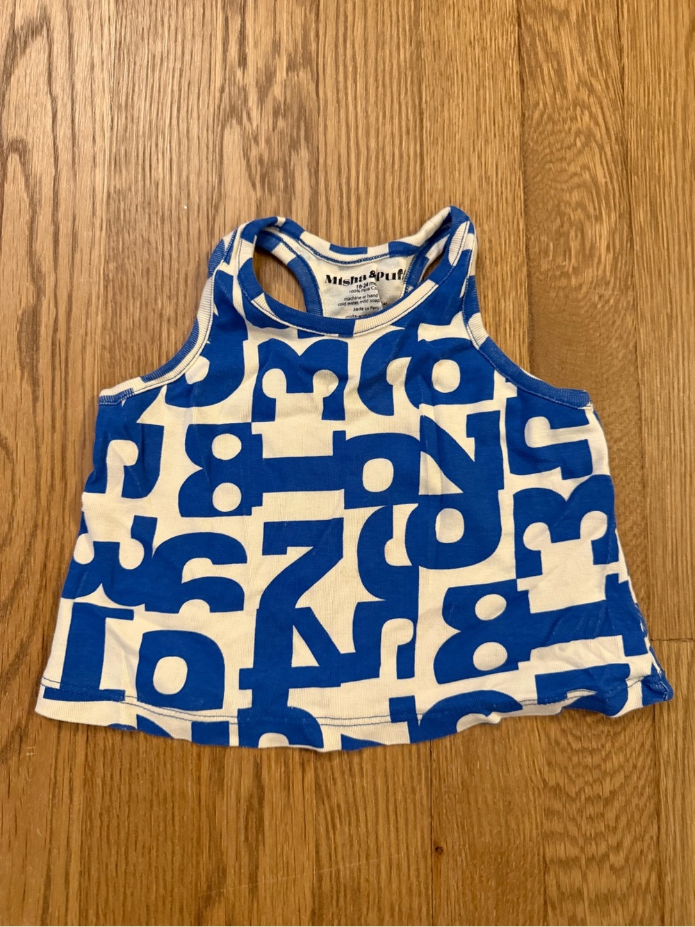 Misha & Puff | Number Tank